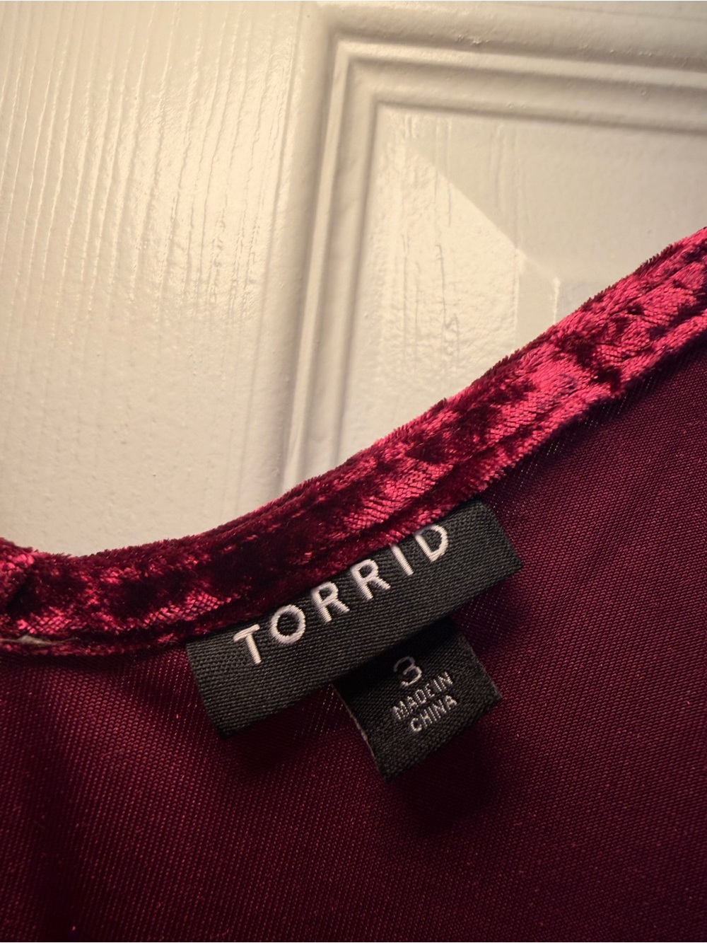 Torrid Burgundy Velvet Lace Cami Y2K Whimsigoth Boho Dark Feminine Date Night - Picture 2 of 13